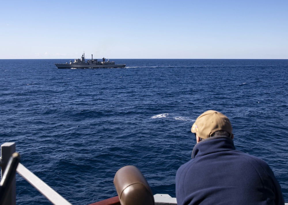 USS Porter Participates in War at Sea Exercise with Hellenic Navy