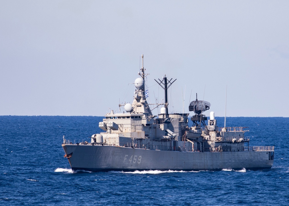 USS Porter Participates in War at Sea Exercise with Hellenic Navy