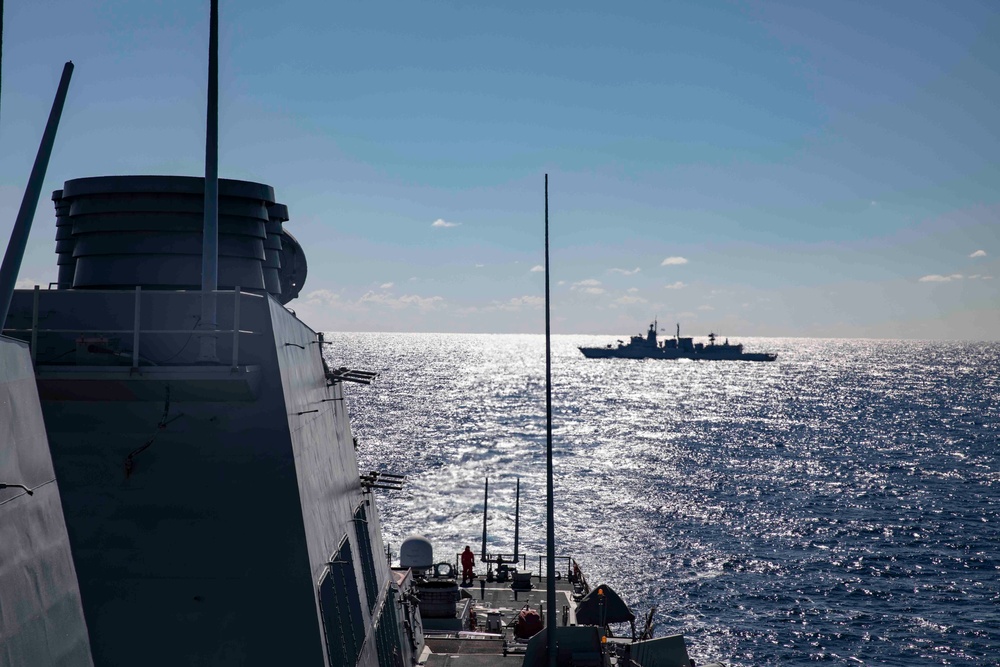 USS Porter Participates in War at Sea Exercise with Hellenic Navy