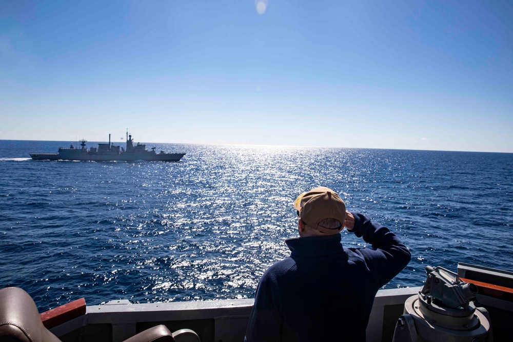 USS Porter Participates in War at Sea Exercise with Hellenic Navy