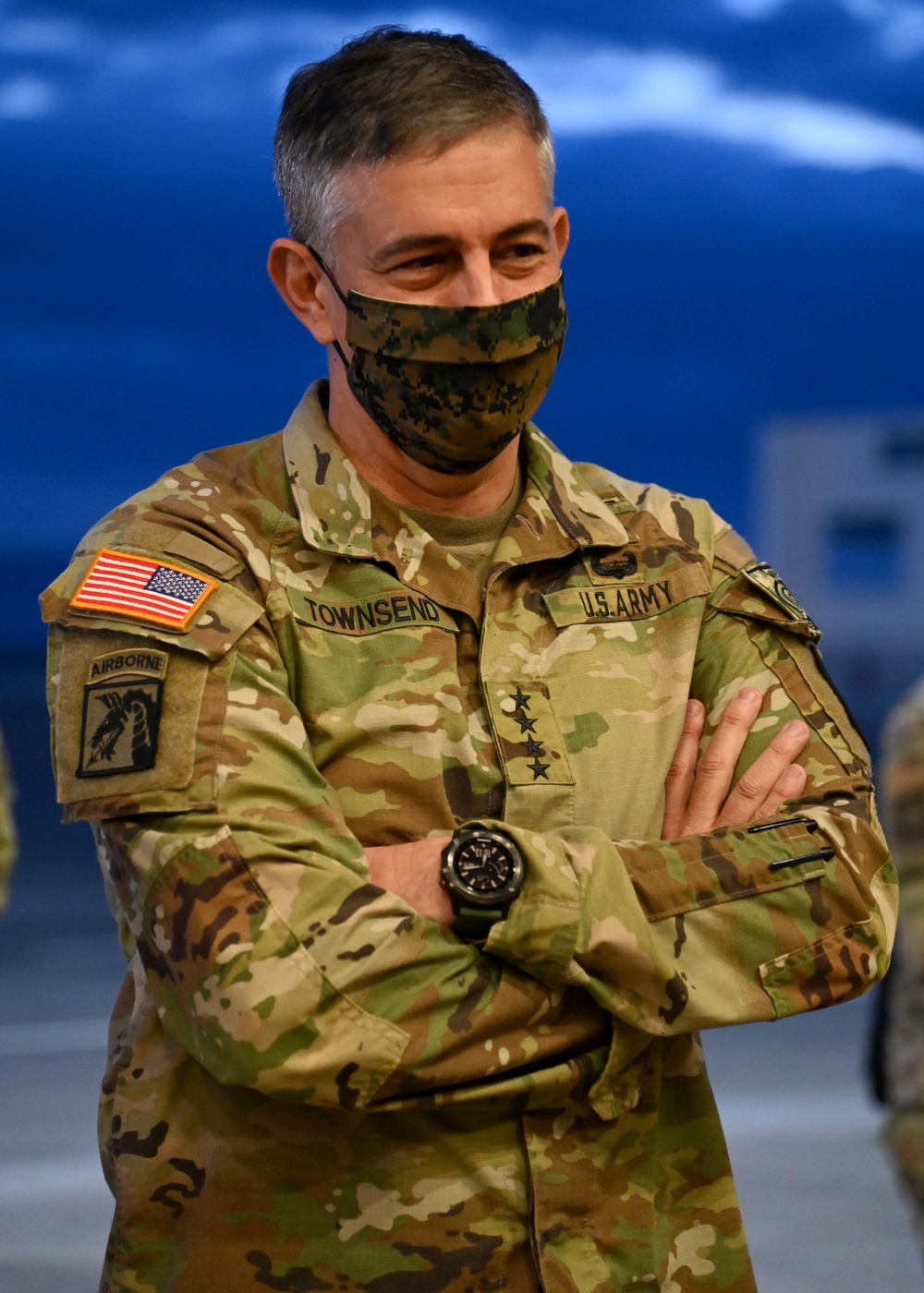 Gen. Stephen Townsend visits NAS Sigonella