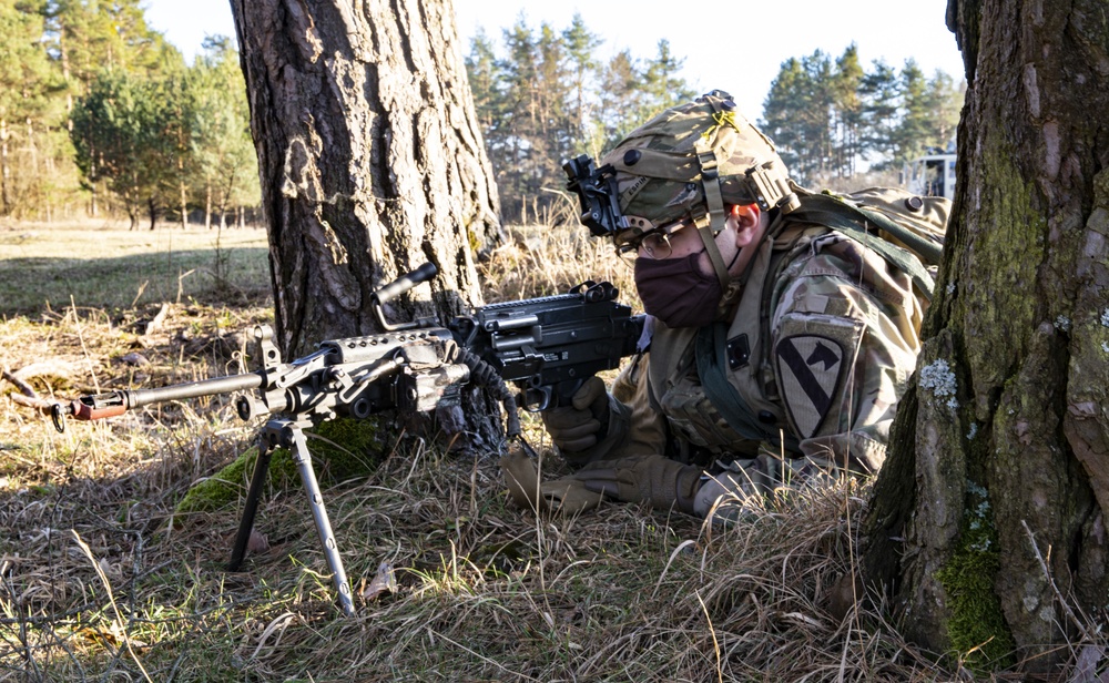 115th BSB, Operation Set-up for Combined Resolve XV