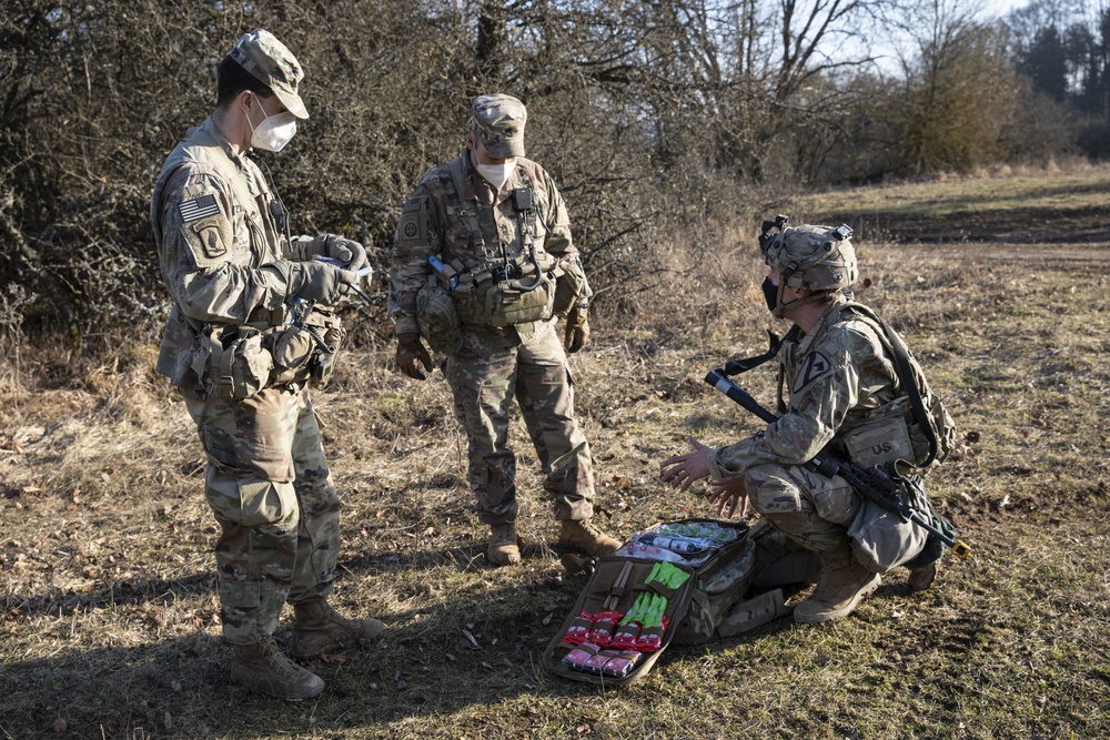 115th BSB, Operation Set-up for Combined Resolve XV