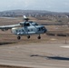 Croatian helicopter lands at Camp Bondsteel