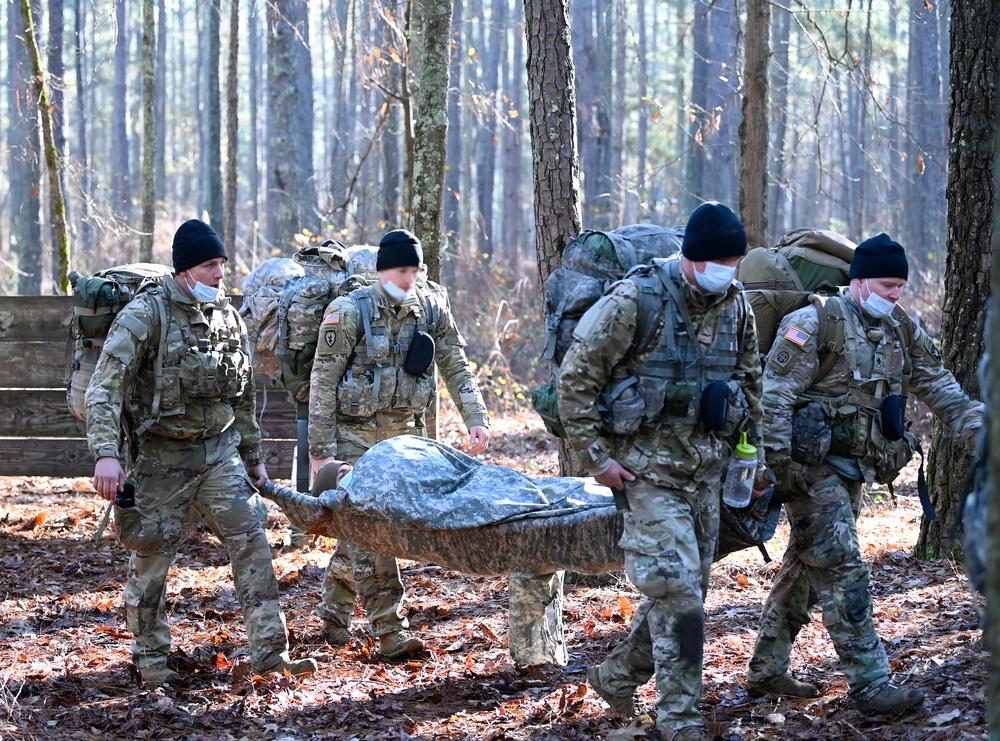 Students Take On Obstacle Course During Survival Training