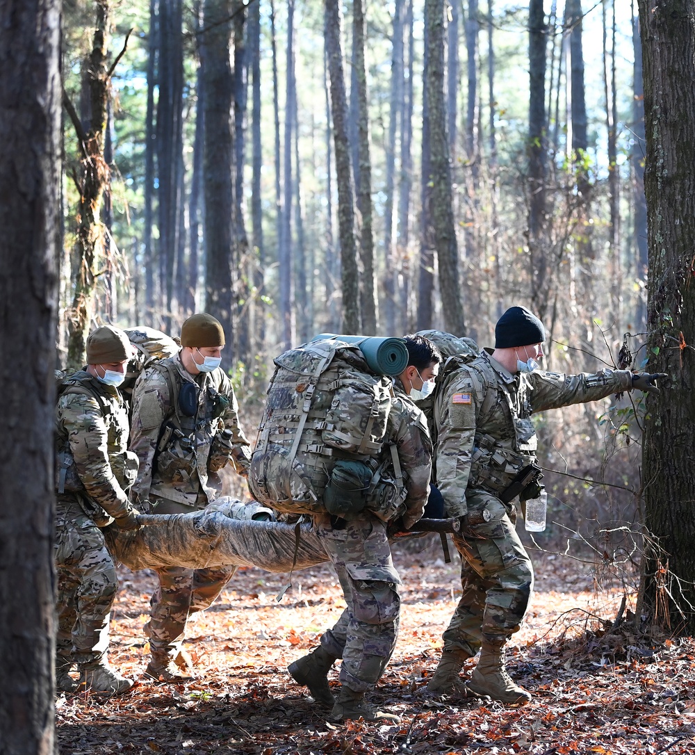 Students Take On Obstacle Course During Survival Training