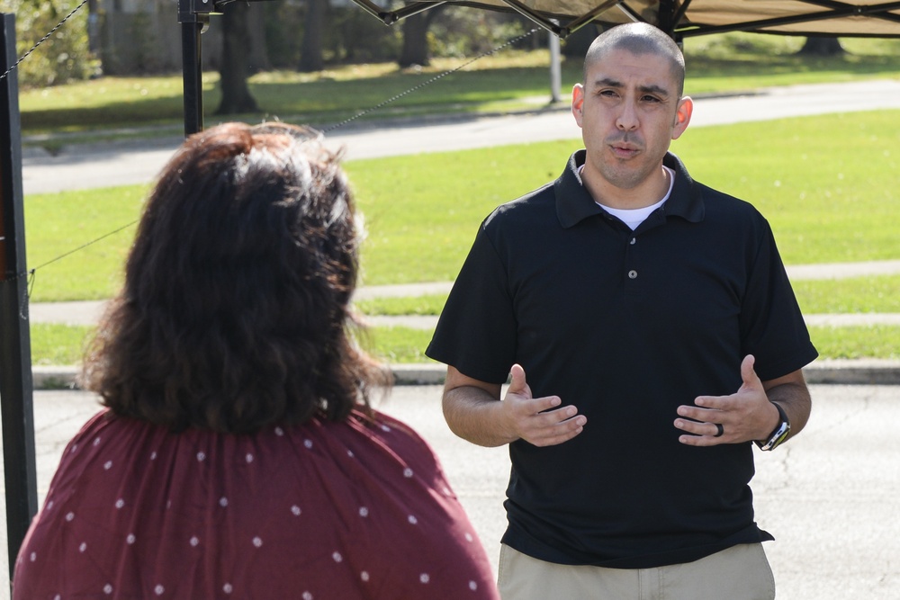 88th SFS Hosts Coffee With A Cop Event