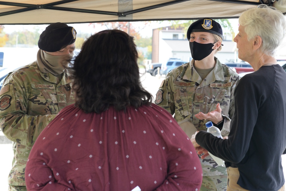 88th SFS Hosts Coffee With A Cop Event