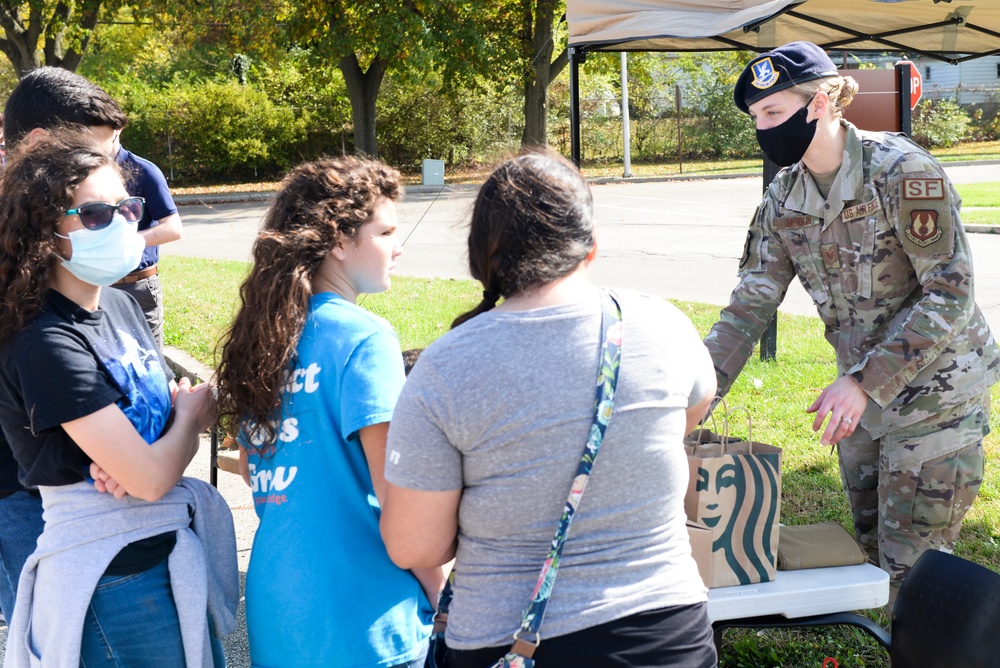 88th SFS Hosts Coffee With A Cop Event