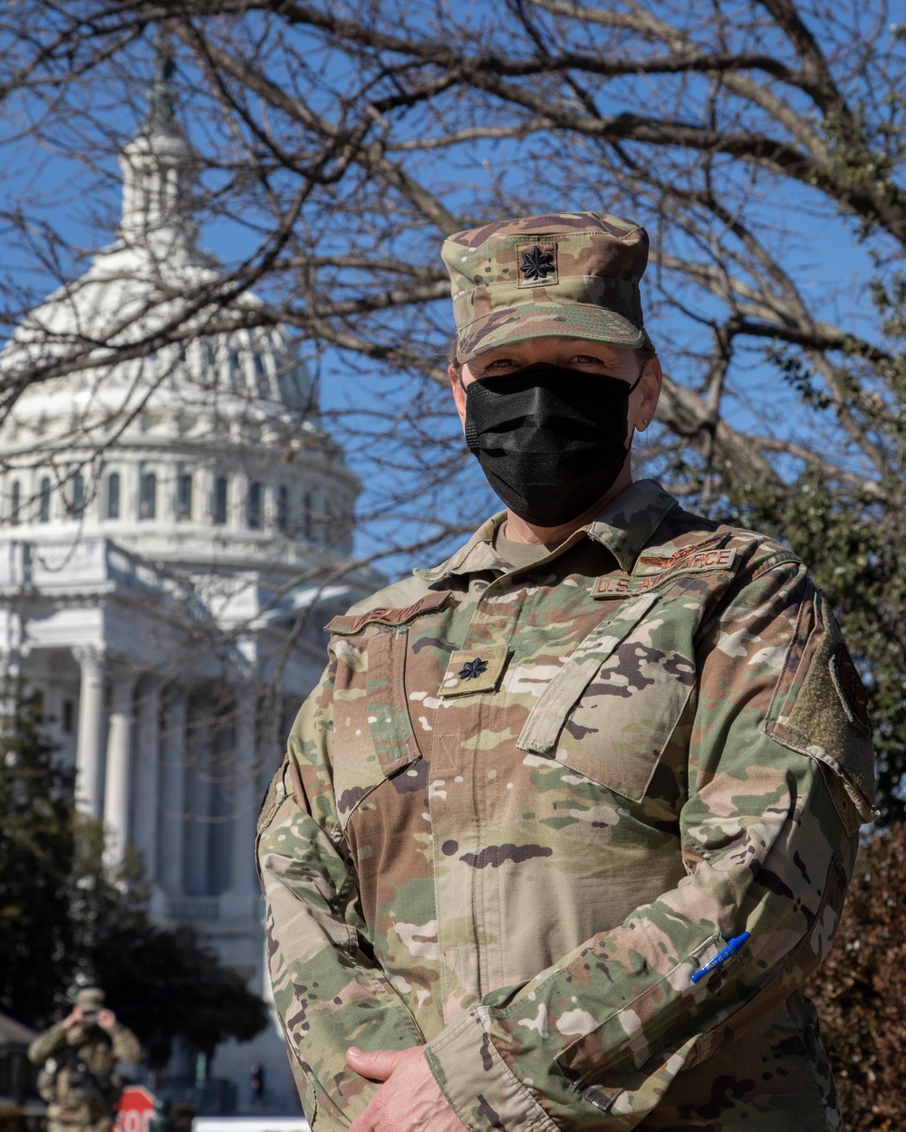 Maj. Gen. Paul Rogers Visits Troops in Washington, D.C.