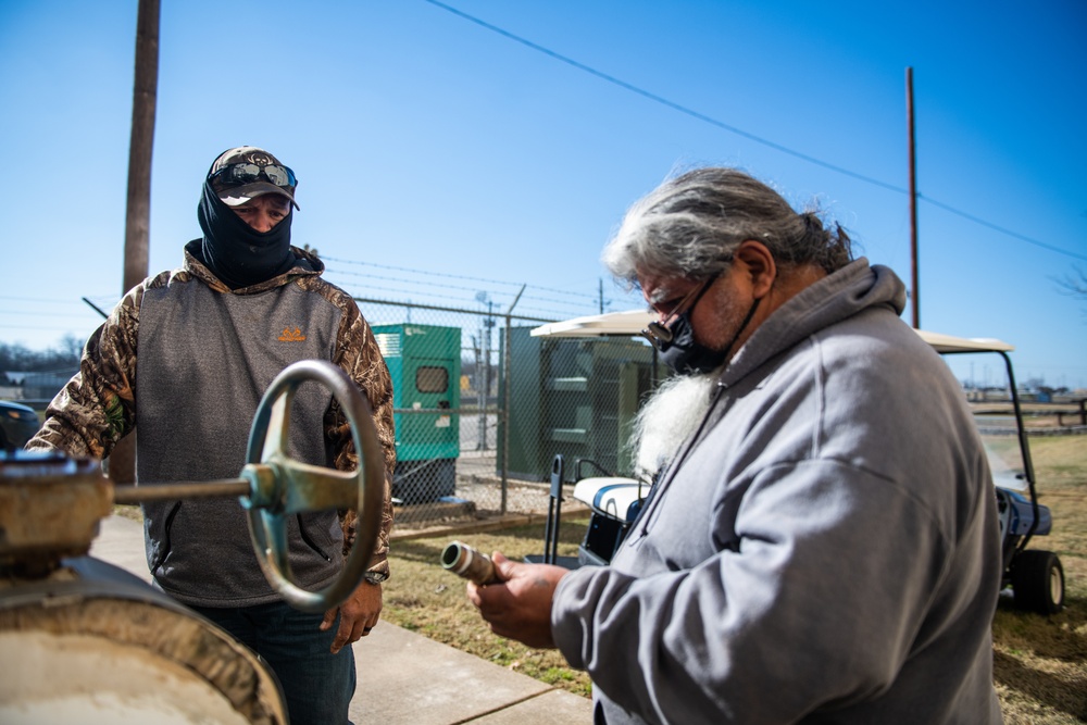 502CES attacks damages from winter weather