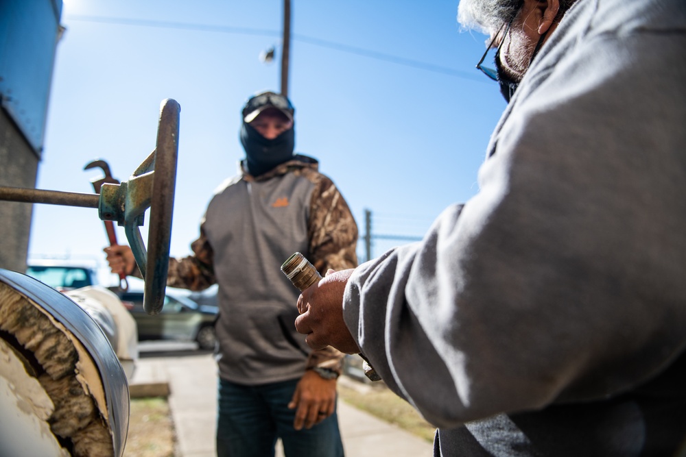 502CES attacks damages from winter weather