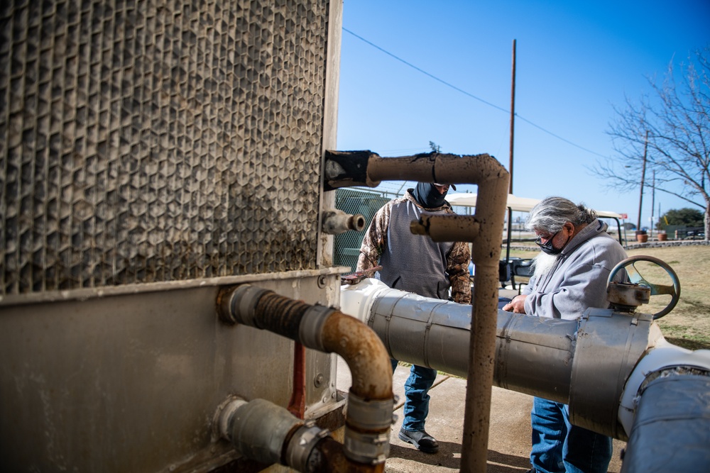 502CES attacks damages from winter weather