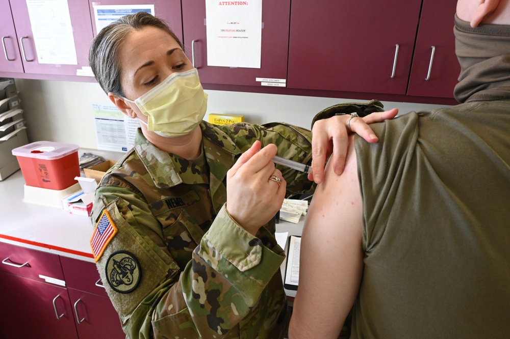 COVID-19 vaccinations provided for N.D. National Guard Soldiers