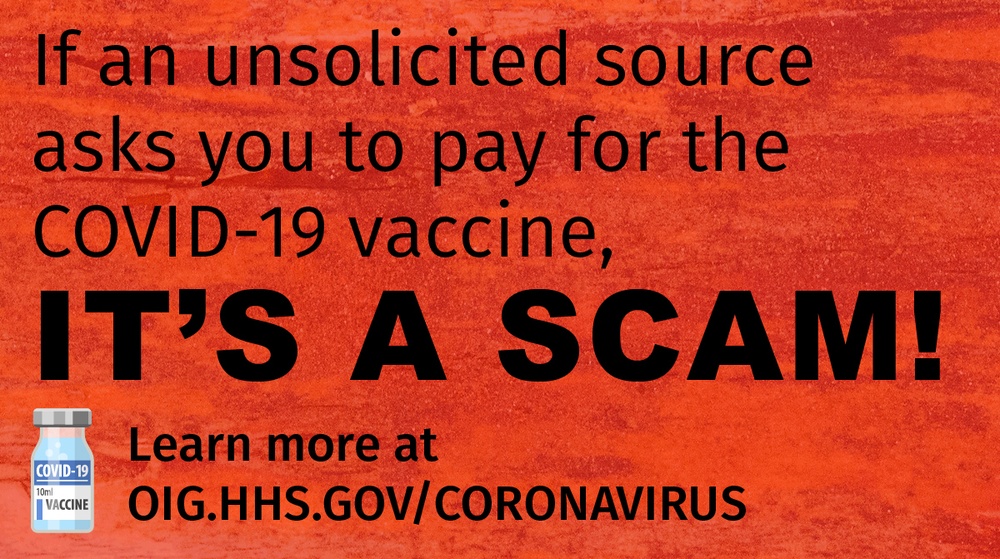 COVID-19 Vaccine Scams