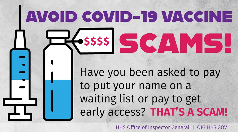 HHS-OIG COVID-19 Vaccine Scams