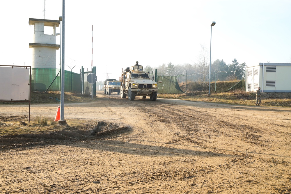 Rolling out in a M-ATV