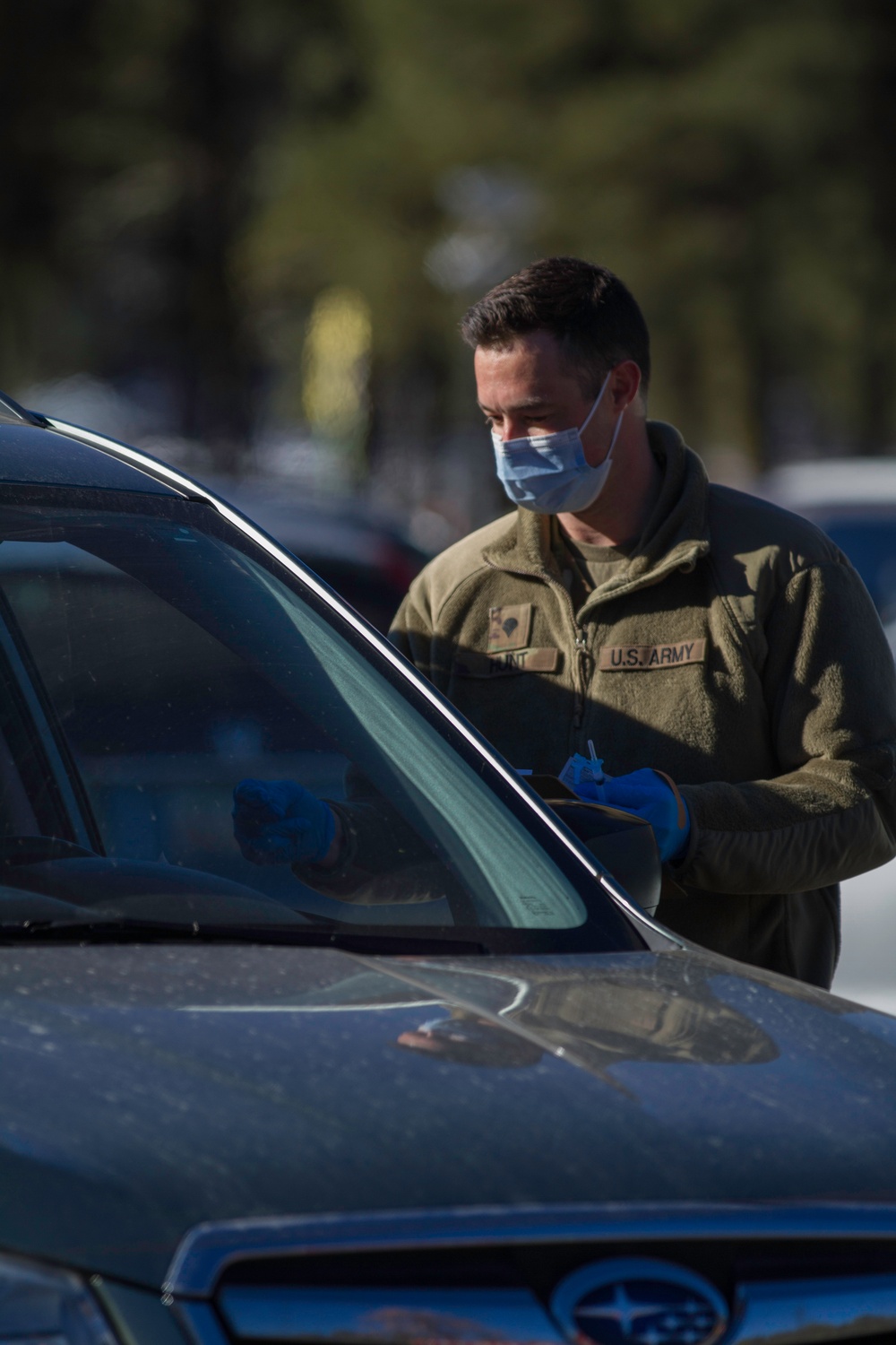 Arizona National Guard Helps Deliver Vaccine to Coconino County Residents