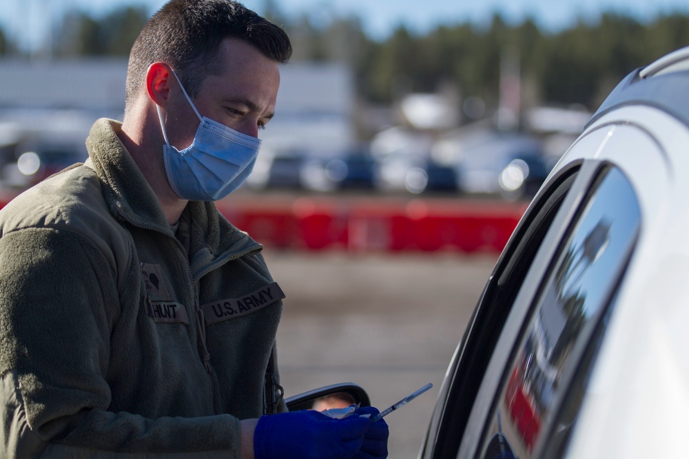 Arizona National Guard Helps Deliver Vaccine to Coconino County Residents