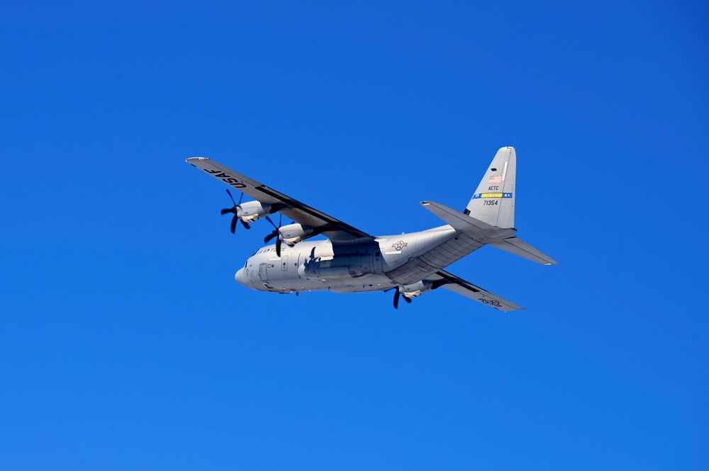 LRAFB resumes flight operations after historic snowfall