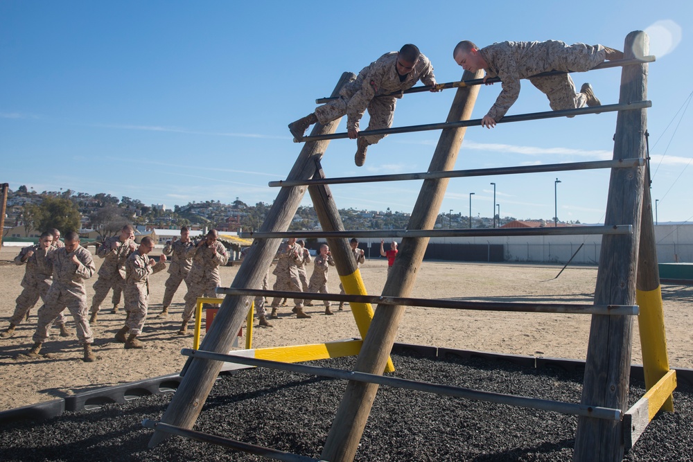 Charlie Company Confidence Course