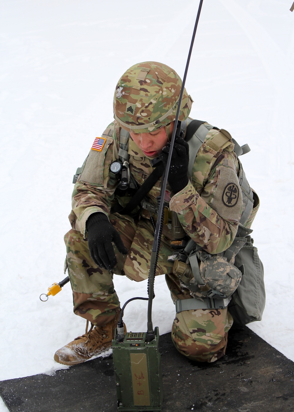 Soldiers overcome extreme elements in quest to be Best Warrior