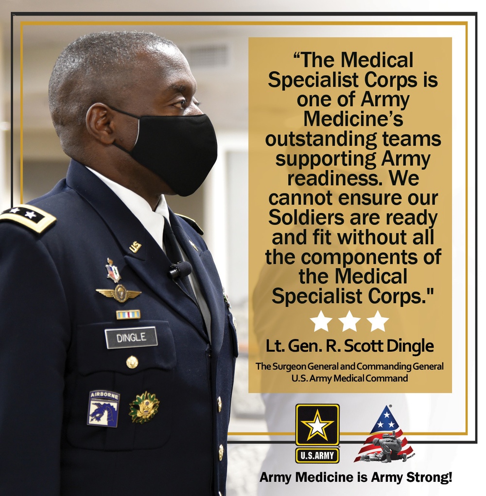 Surgeon General Quote on MSC Corps