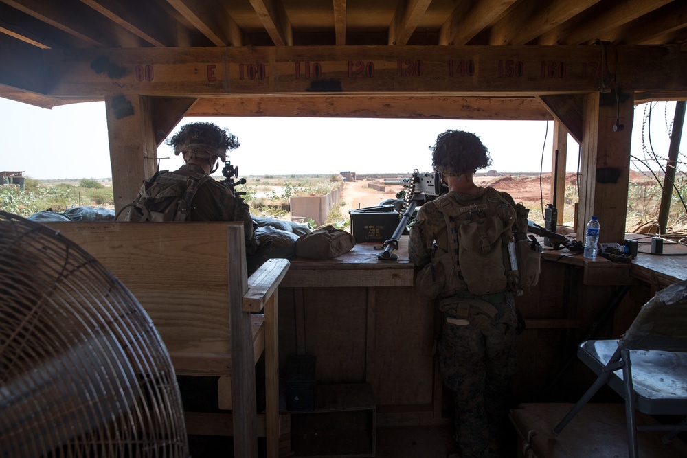 BLT 1/4 Marines, Sailors depart Baledogle Military Airfield