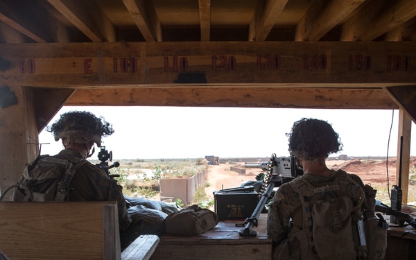 BLT 1/4 Marines, Sailors depart Baledogle Military Airfield