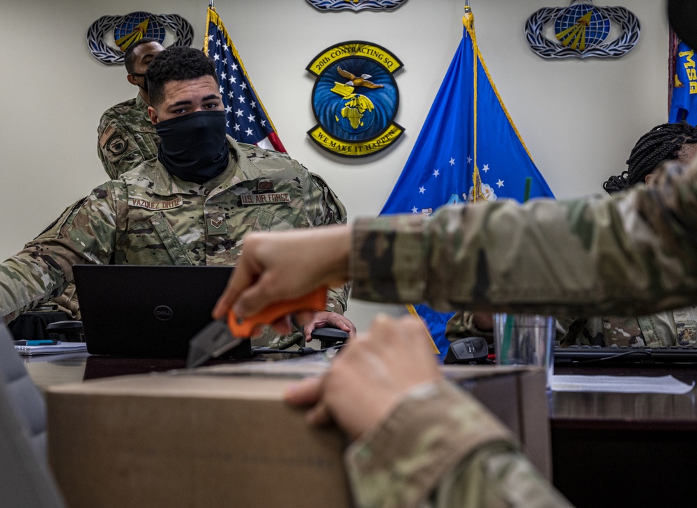 20th CONS conducts virtual contract bidding