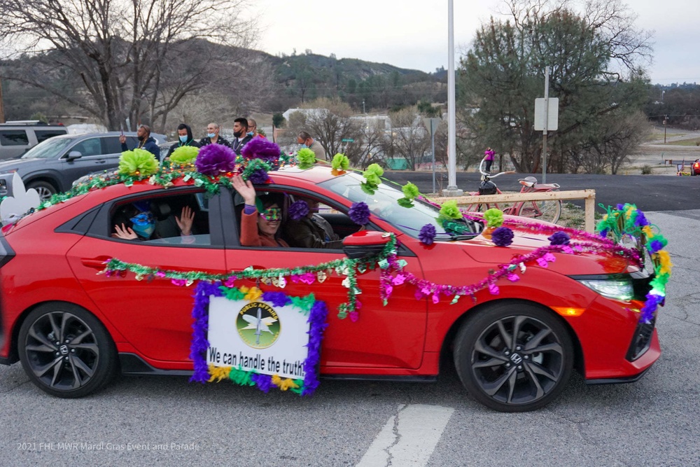 Fort Hunter Liggett Mardi Gras Parade FEB 2021