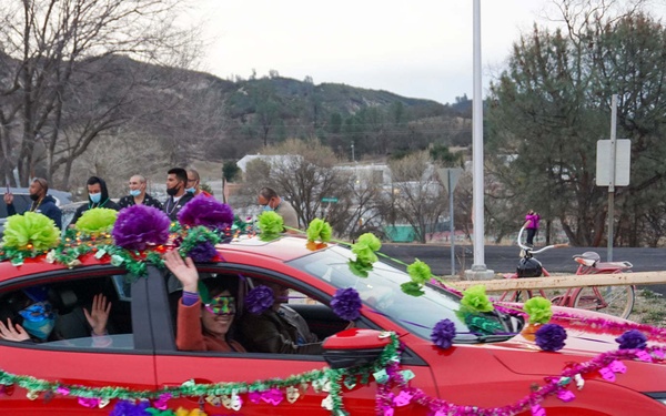 Fort Hunter Liggett Mardi Gras Parade FEB 2021