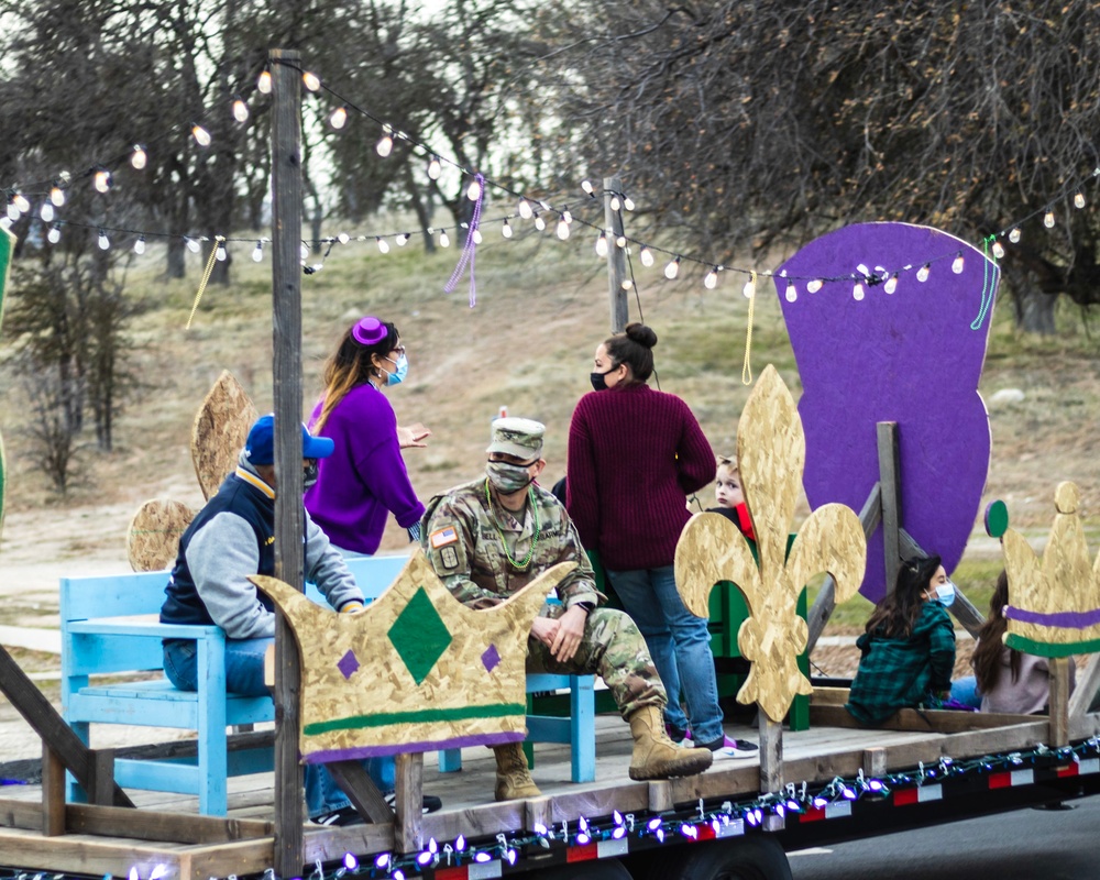 Fort Hunter Liggett Mardi Gras Parade FEB 2021