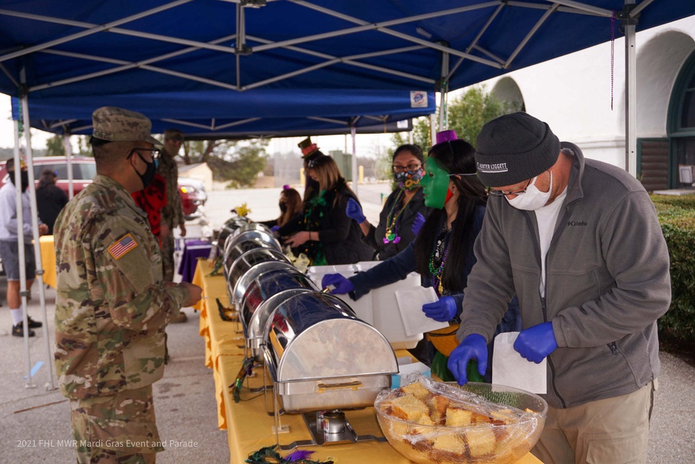 Fort Hunter Liggett Mardi Gras Parade FEB 2021