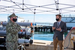 CNO in San Diego, Meets with Project Overmatch Team on Fleet Modernization
