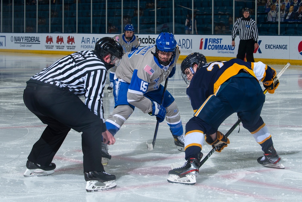 Falcon Hockey Defeats Canisius College in a 4-3 OT Victory