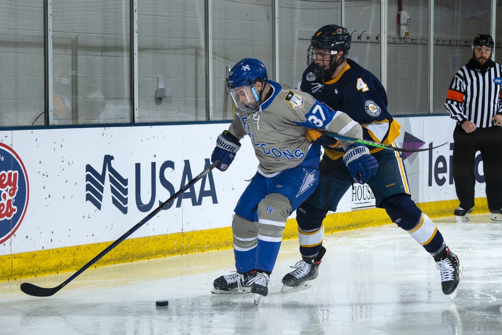 Falcon Hockey Defeats Canisius College in a 4-3 OT Victory