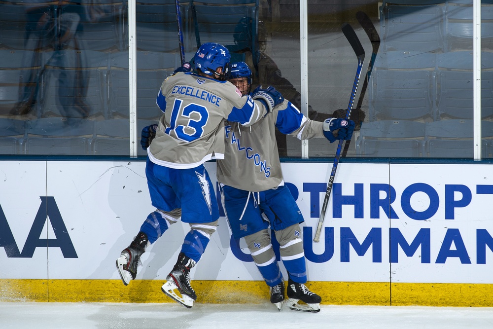 Falcon Hockey Defeats Canisius College in a 4-3 OT Victory