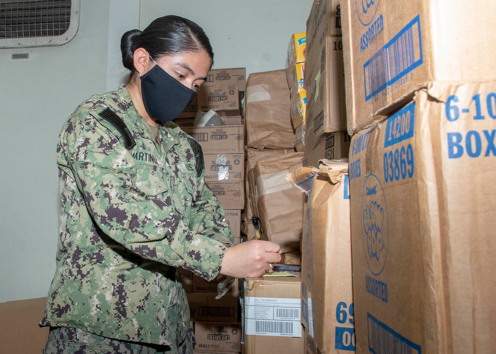 USS Ronald Reagan (CVN 76) Stores