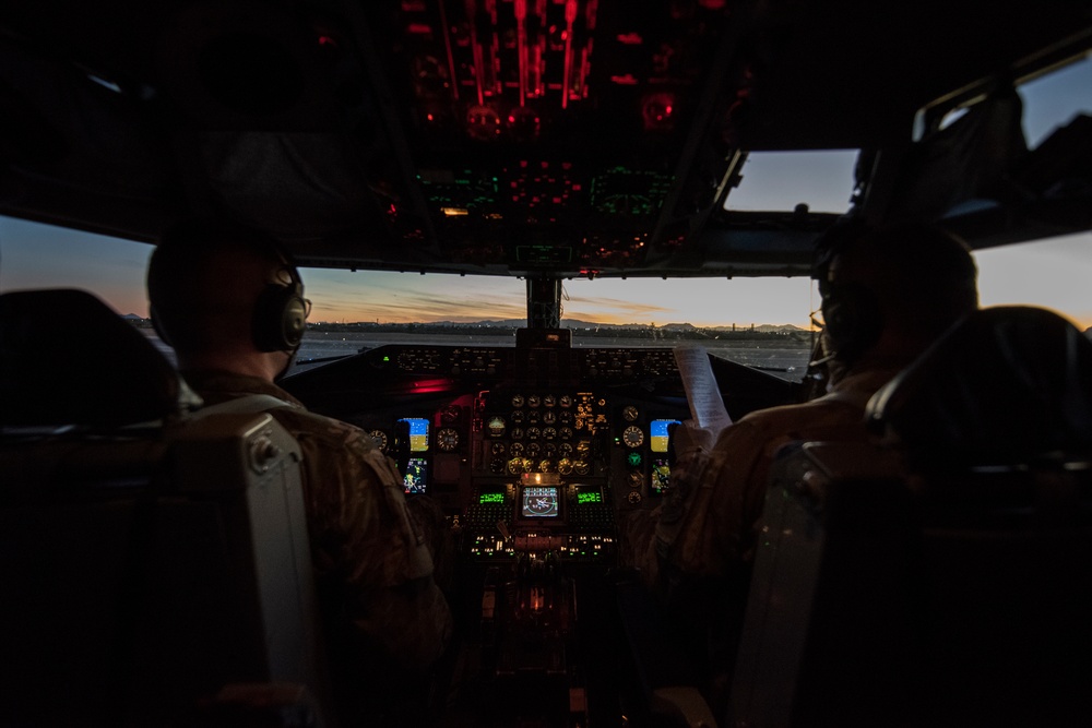 KC-135 Training at DM