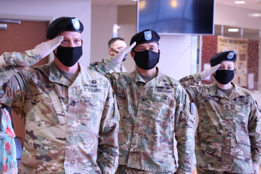 Change of Responsibility Ceremony takes place for HHD, 549th HC