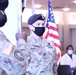 Sgt. 1st Class John Jestis relinquish the responsibility as the Detachment Sergeant