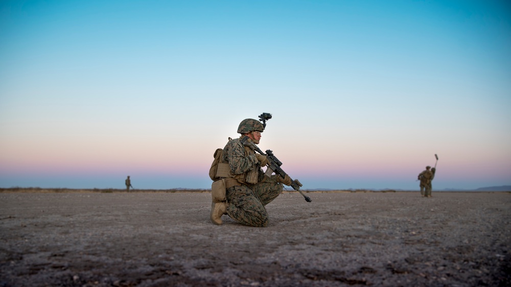 BLT 1/1 Holds Security at Airfield during RUT