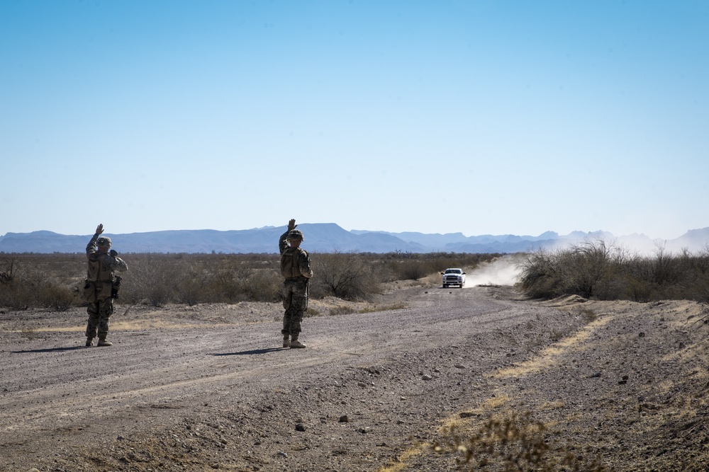 BLT 1/1 Holds Security at Airfield during RUT