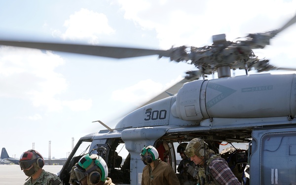 353 SOSS participates in Casualty Evacuation Training