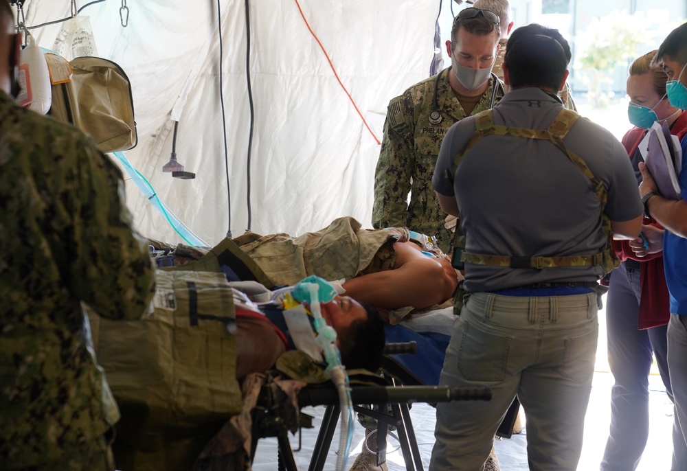 353 SOSS participates in Casualty Evacuation Training