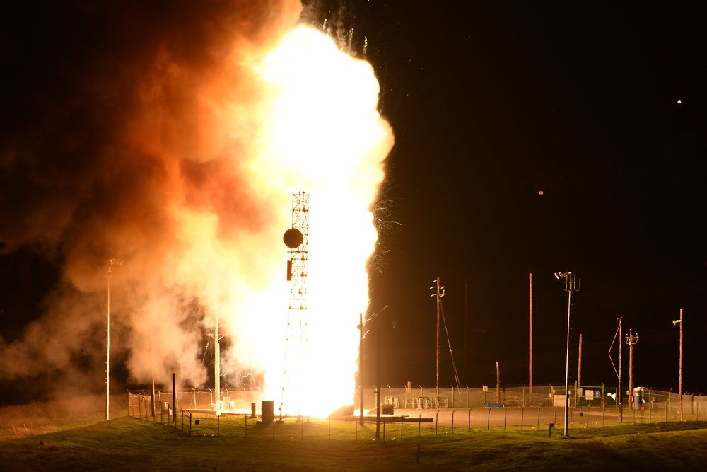 Minuteman III ICBM operational test launch