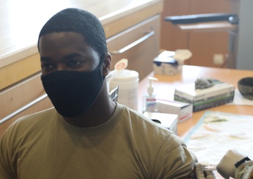 10th AAMDC RECEIVES COVID VACCINES