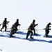 Fort McCoy Cold-Weather Operations Course Class 21-04 students conduct field training in snowshoes