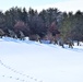 Fort McCoy Cold-Weather Operations Course Class 21-04 students conduct field training in snowshoes